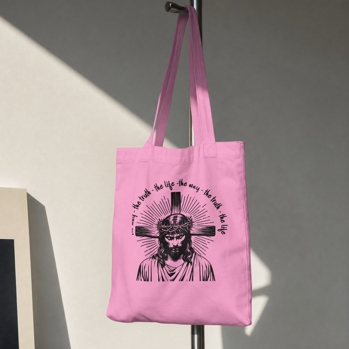 Jesus Tote Bag – Bold Faith-Inspired Carry Bag | Daily Graphicz