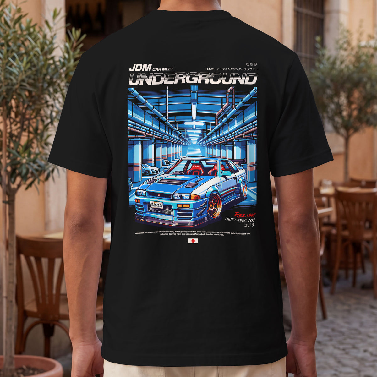 JDM Car Meet Underground Graphic Tee