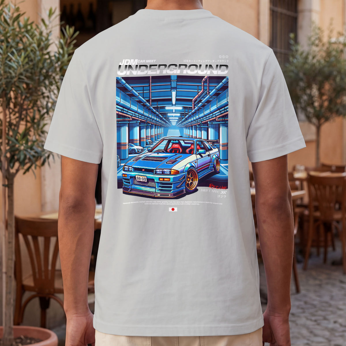 JDM Car Meet Underground Graphic Tee