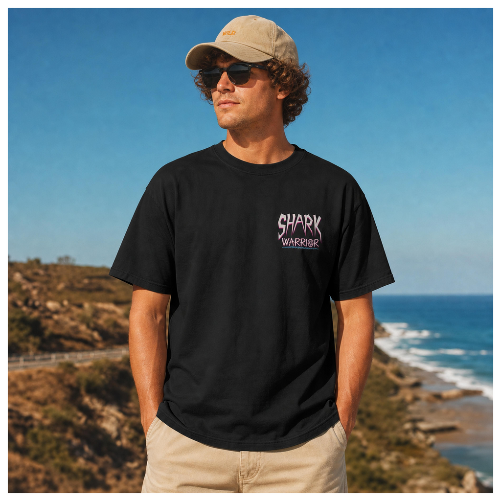 Shark Warrior Graphic T-Shirt