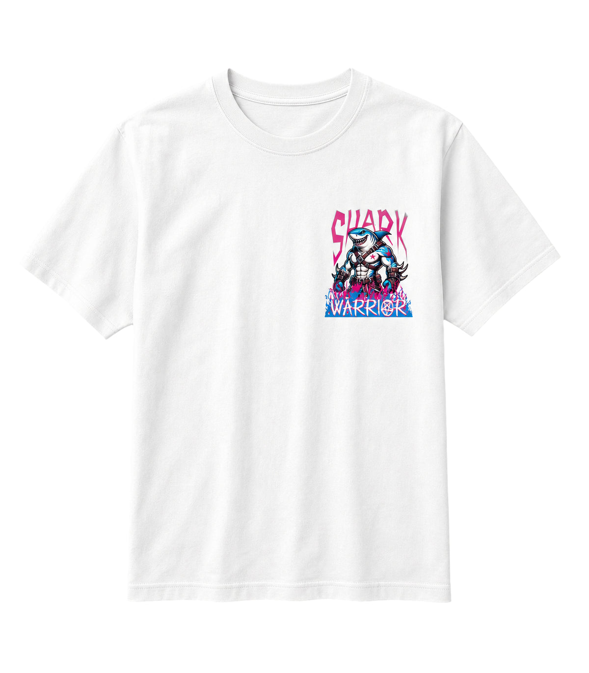 Shark Warrior Graphic T-Shirt