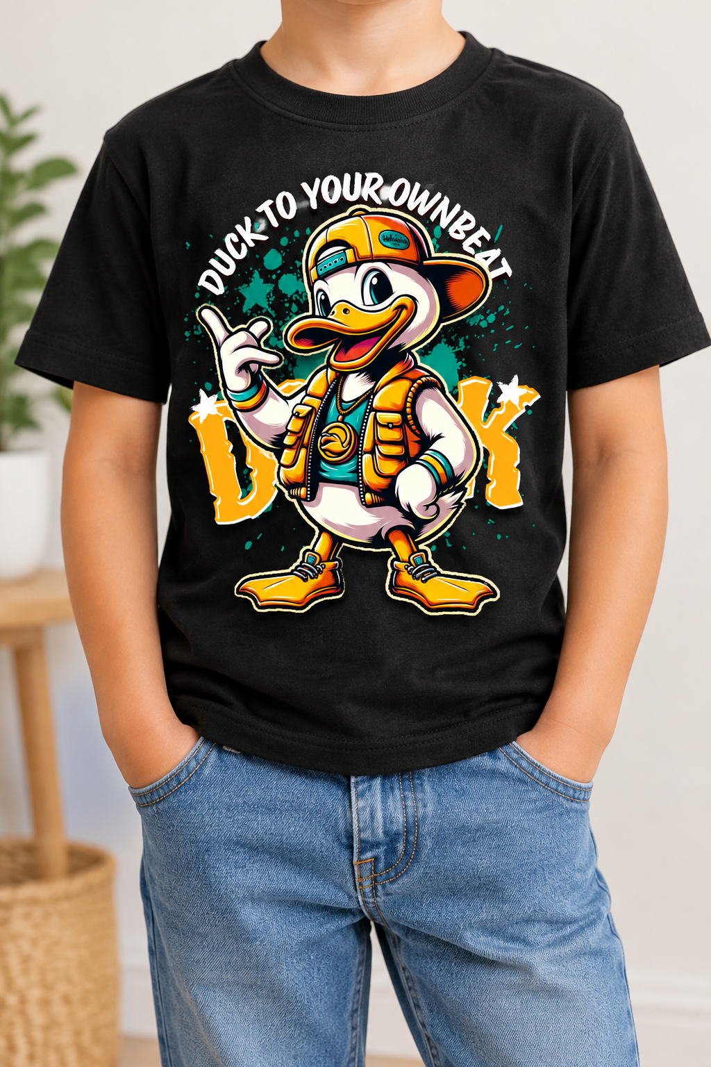 Duck To Your Own Beat Mockup